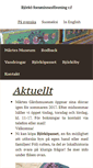 Mobile Screenshot of bjorkomuseum.hembygd.fi